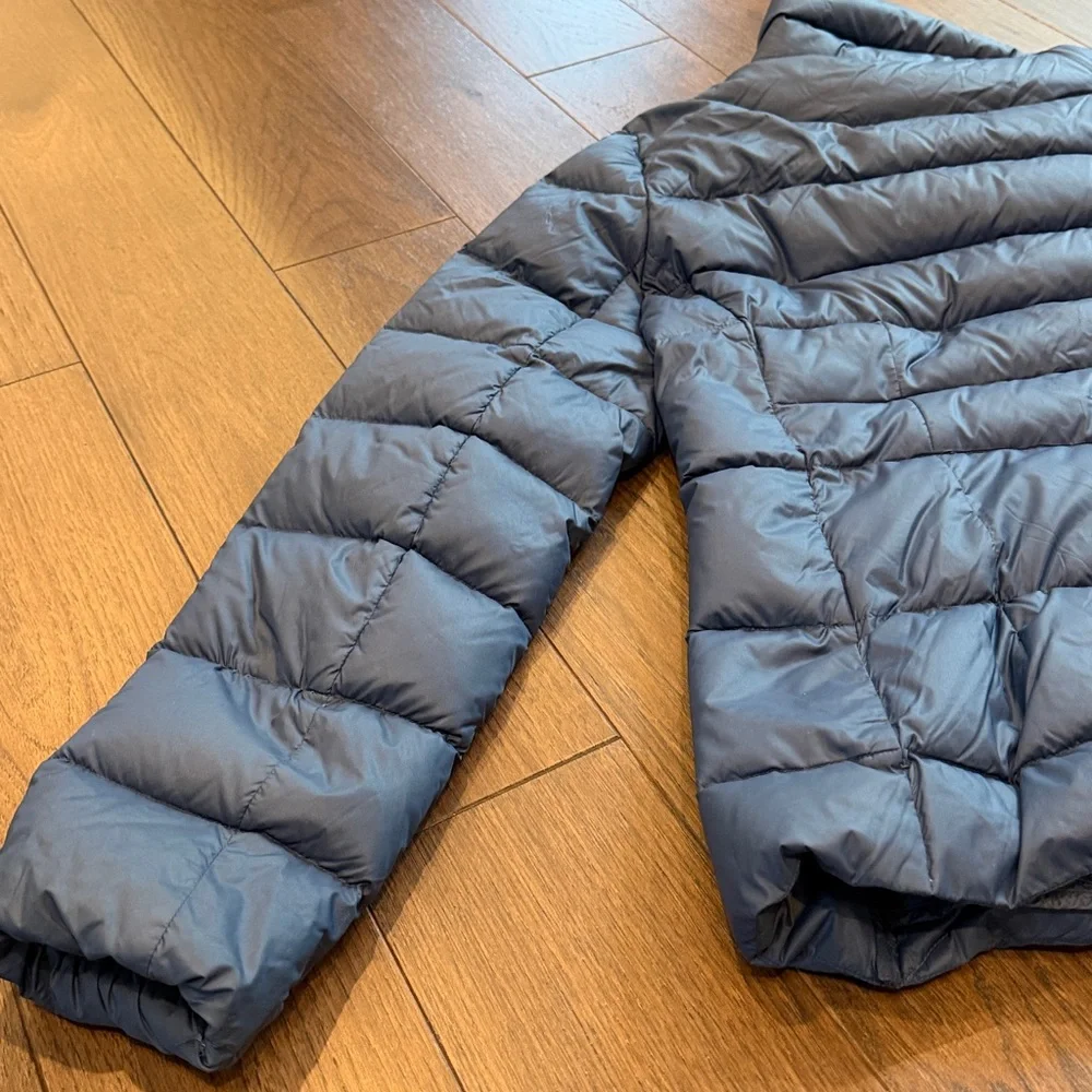 Lands End Puffer Jacket Women’s Size (6-8) Blue C5-077